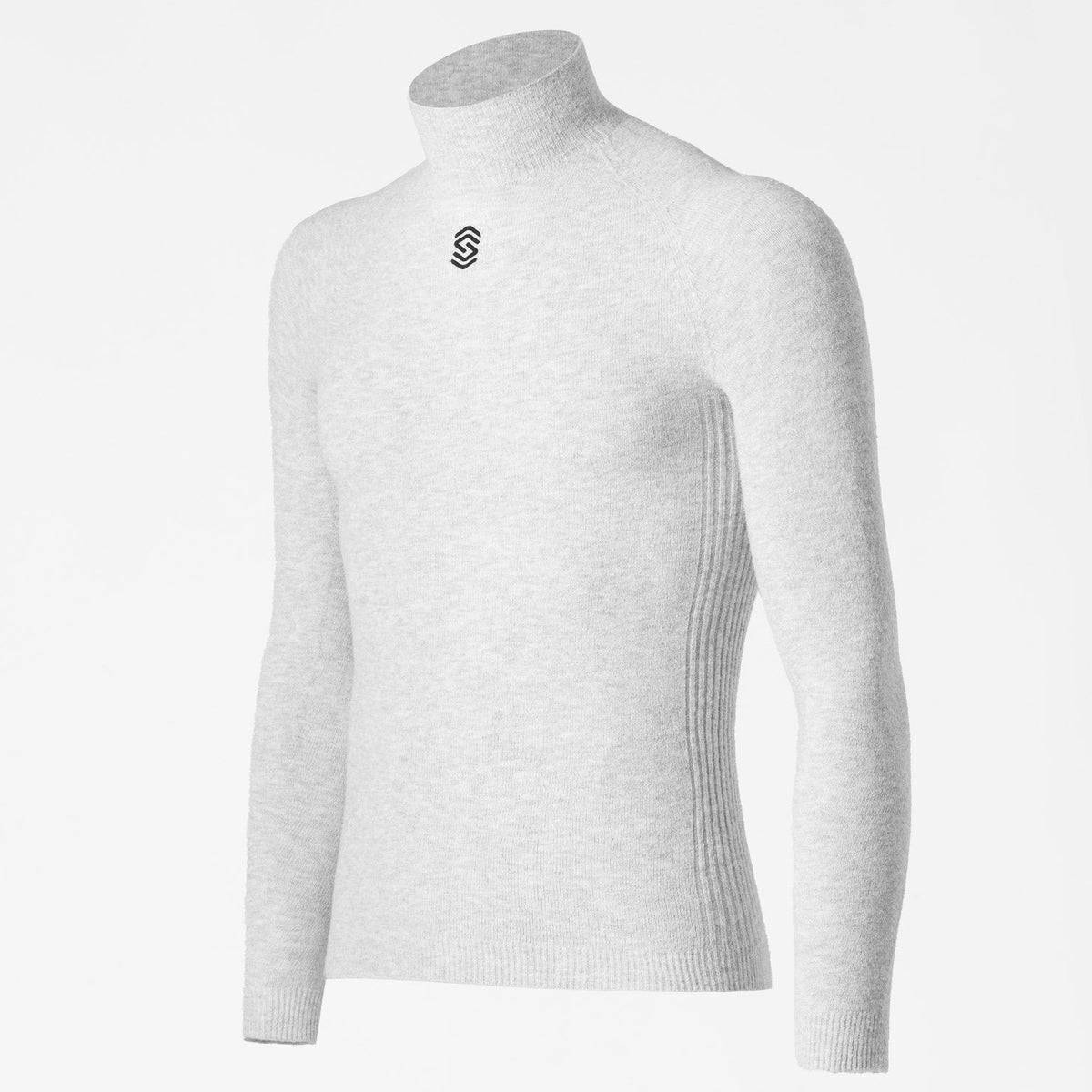 Maillot interior de manga larga Silverskin Core Warm cuello alto - Gris