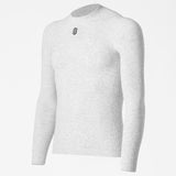 Maillot sous-vêtement manches longues Silverskin Core Warm col rond - Gris
