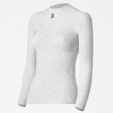 Maillot sous-vêtement manches longues Silverskin Core Warm col rond - Gris