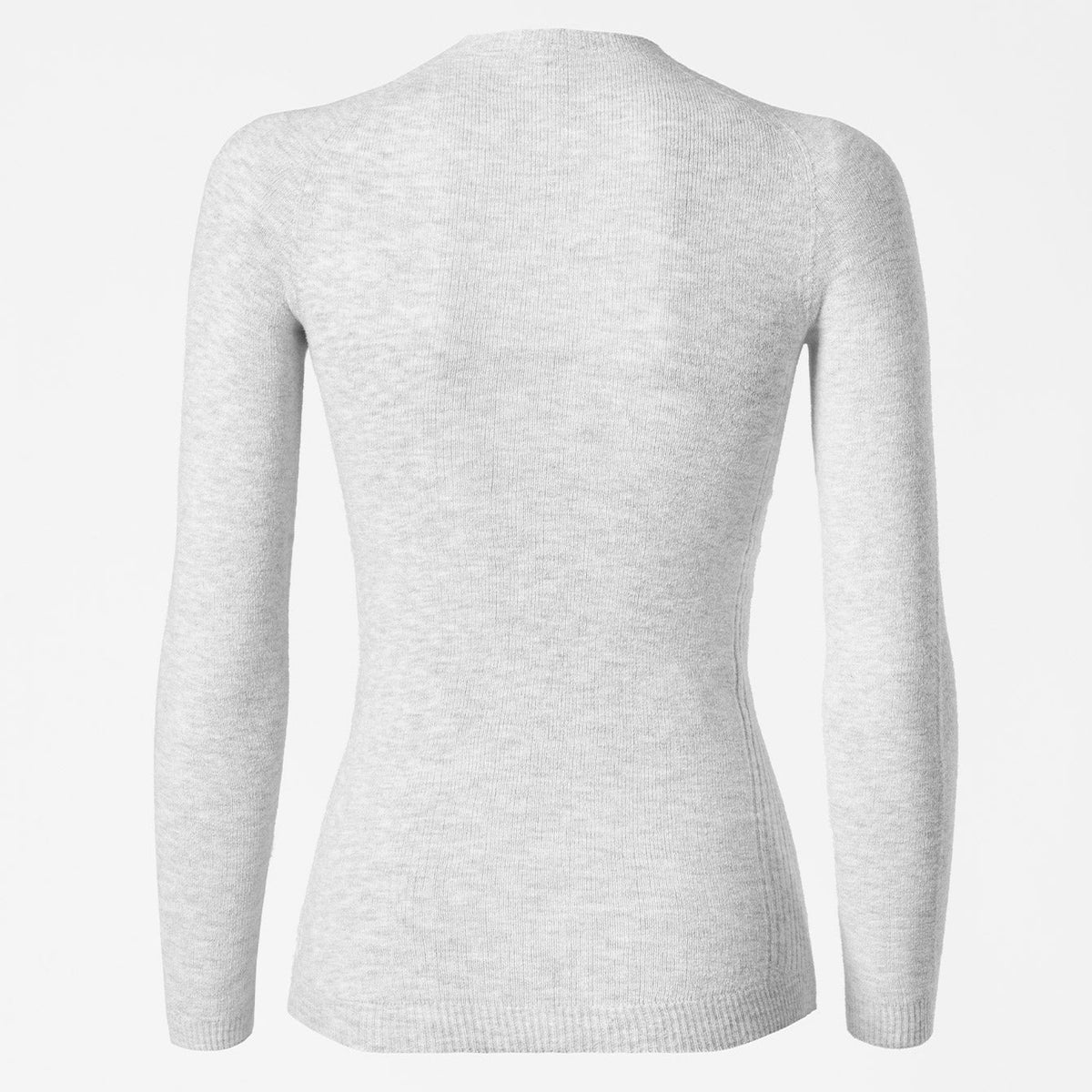 Maillot sous-vêtement manches longues Silverskin Core Warm col rond - Gris