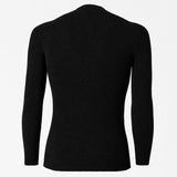 Maillot interior de manga larga Silverskin Core Warm cuello redondo - Negro