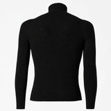 Maillot interior de manga larga Silverskin Core Warm cuello alto - Negro