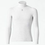 Maillot interior de manga larga Silverskin Pro Warm cuello alto - Blanco