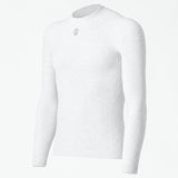 Maillot interior de manga larga Silverskin Pro Warm cuello redondo - Blanco