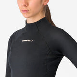 Maglia intima maniche lunghe donna Castelli Flanders 2 - Nero Castelli