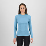 Maglia intima maniche lunghe donna Karpos Dinamico Merino 130 - Azzurro Karpos