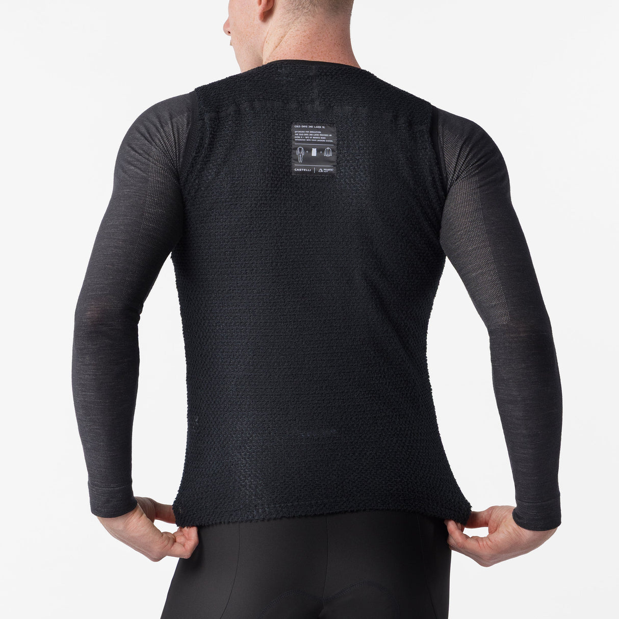 Maillot interior sin mangas Castelli Cold Days 2nd - Negro