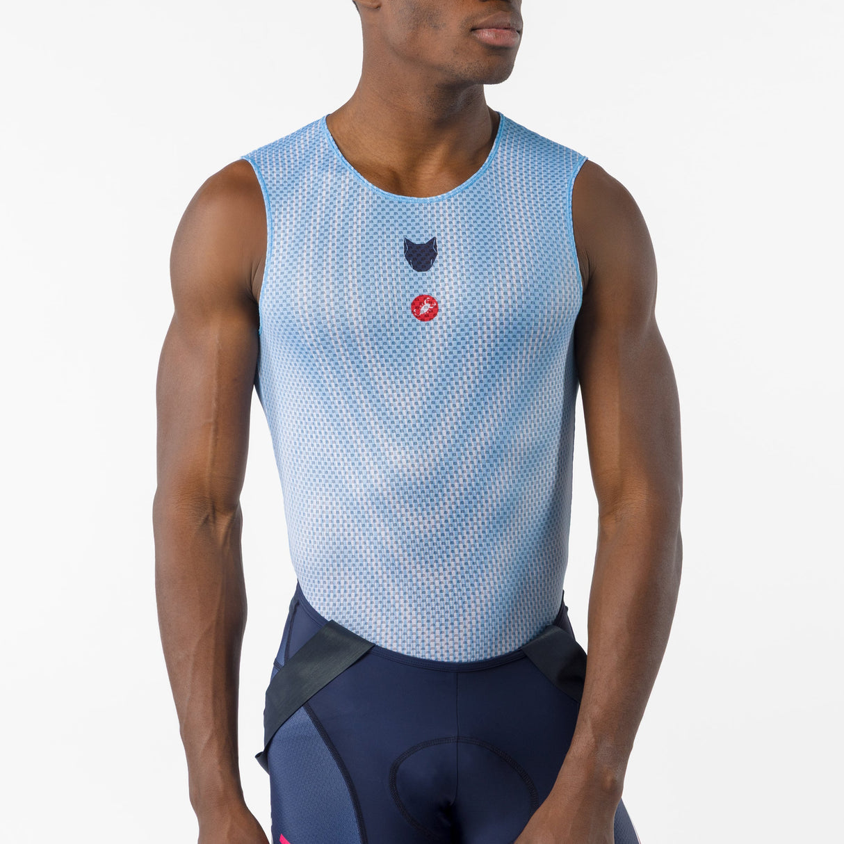 Castelli Soudal Quick-Step 2026 Pro Mesh 2.0 armelloses unterhemd 