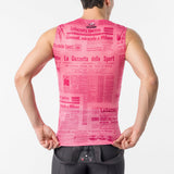Maillot de corps sans manches Giro d'Italia 2026 Gazzetta dello Sport