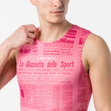 Maillot de corps sans manches Giro d'Italia 2026 Gazzetta dello Sport