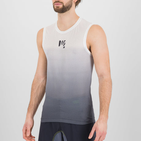 Jersey Karpos Verve Mesh sleeveless base layer - Grey Karpos