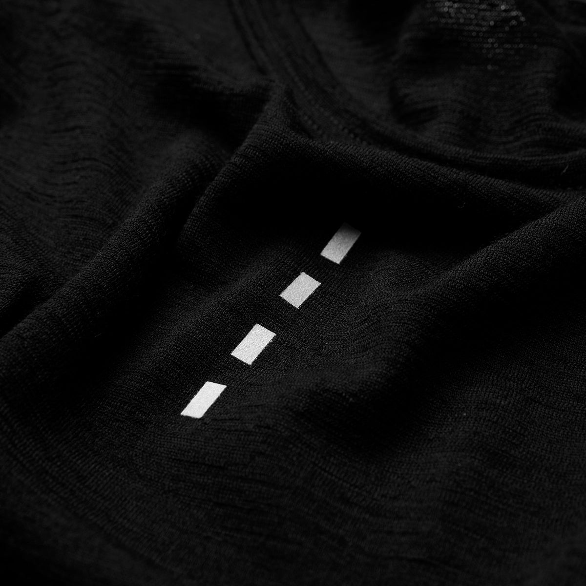 Maglia intima senza maniche La Passione SML Merino - Nero La Passione