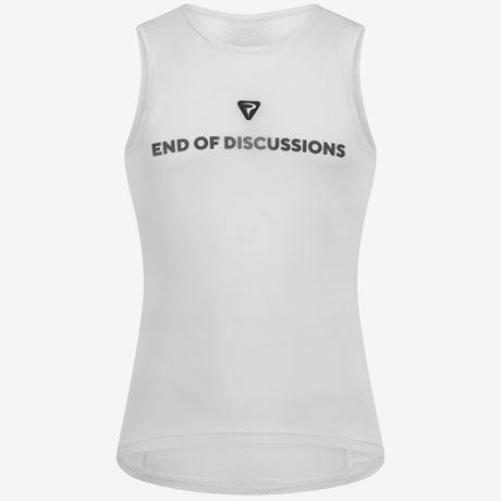 Maglia intima senza maniche Pinarello End of Discussion - Bianco Pinarello