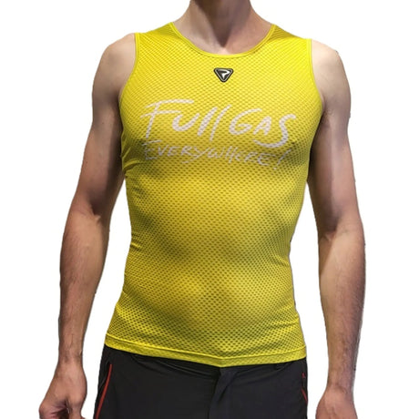 Maglia intima senza maniche Pinarello Full Gas - Giallo Pinarello