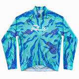 92Lab Factory Flame langarmtrikot - Hellblau