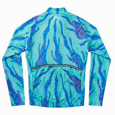 Maillot manches longues 92Lab Factory Flame - Bleu clair