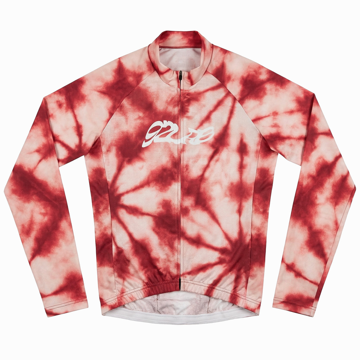 Maglia maniche lunghe 92Lab Factory Tye - Rosso 92Lab