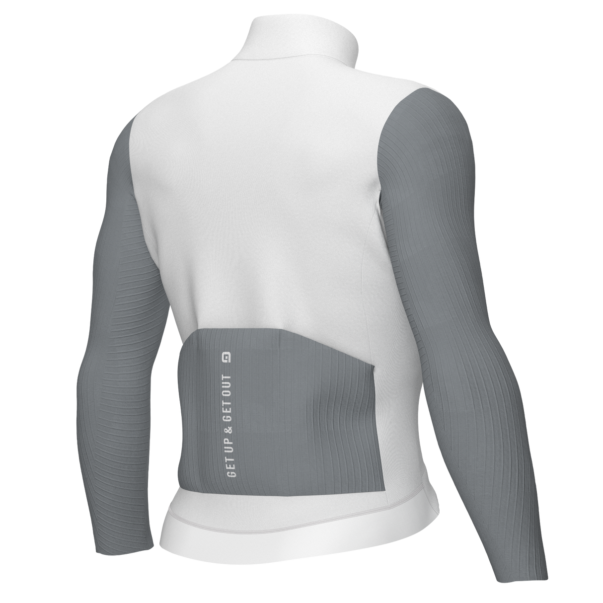 Maglia maniche lunghe Ale PR-E Follow Me - Bianco Ale
