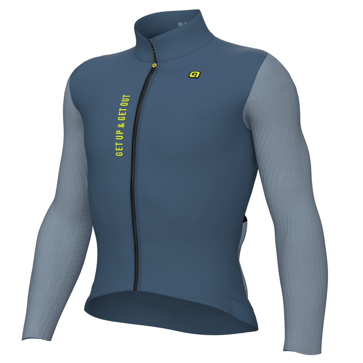 Maglia maniche lunghe Ale PR-E Follow Me - Blu Ale