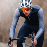 Maglia maniche lunghe Ale PR-E Follow Me - Nero Ale