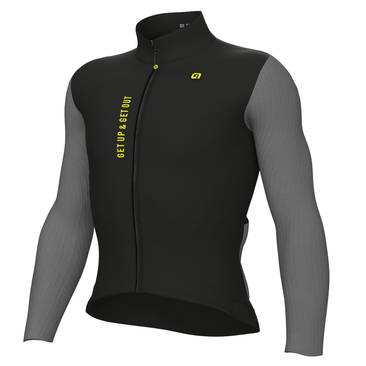 Maglia maniche lunghe Ale PR-E Follow Me - Nero Ale