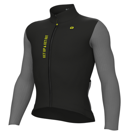 Maglia maniche lunghe Ale PR-E Follow Me - Nero Ale