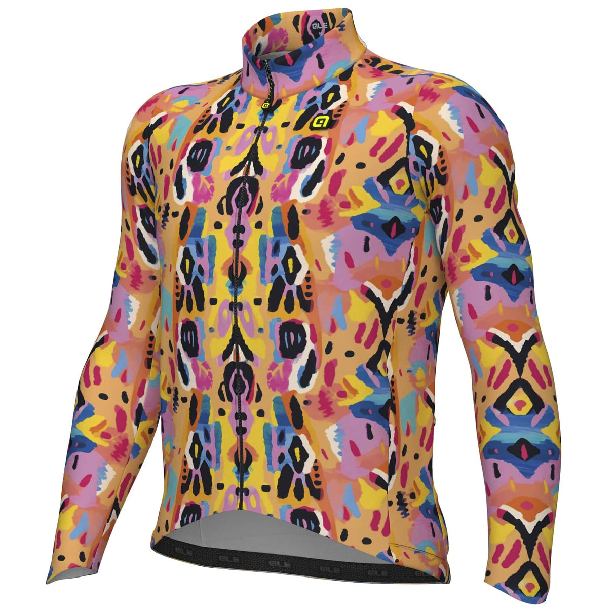 Maglia maniche lunghe Ale PR-E Tribal - Arancio Ale