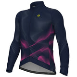 Maglia maniche lunghe Ale Pragma Cosmic - Blu scuro Ale