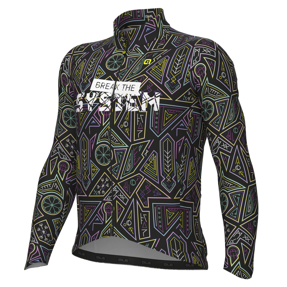 Maglia maniche lunghe Ale Pragma System - Multicolore Ale