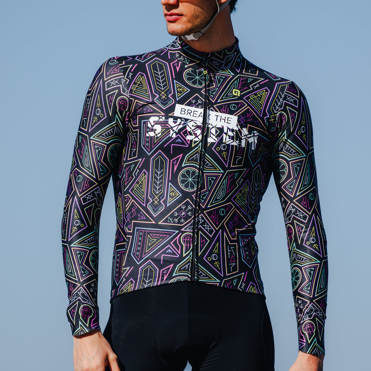 Maglia maniche lunghe Ale Pragma System - Multicolore Ale