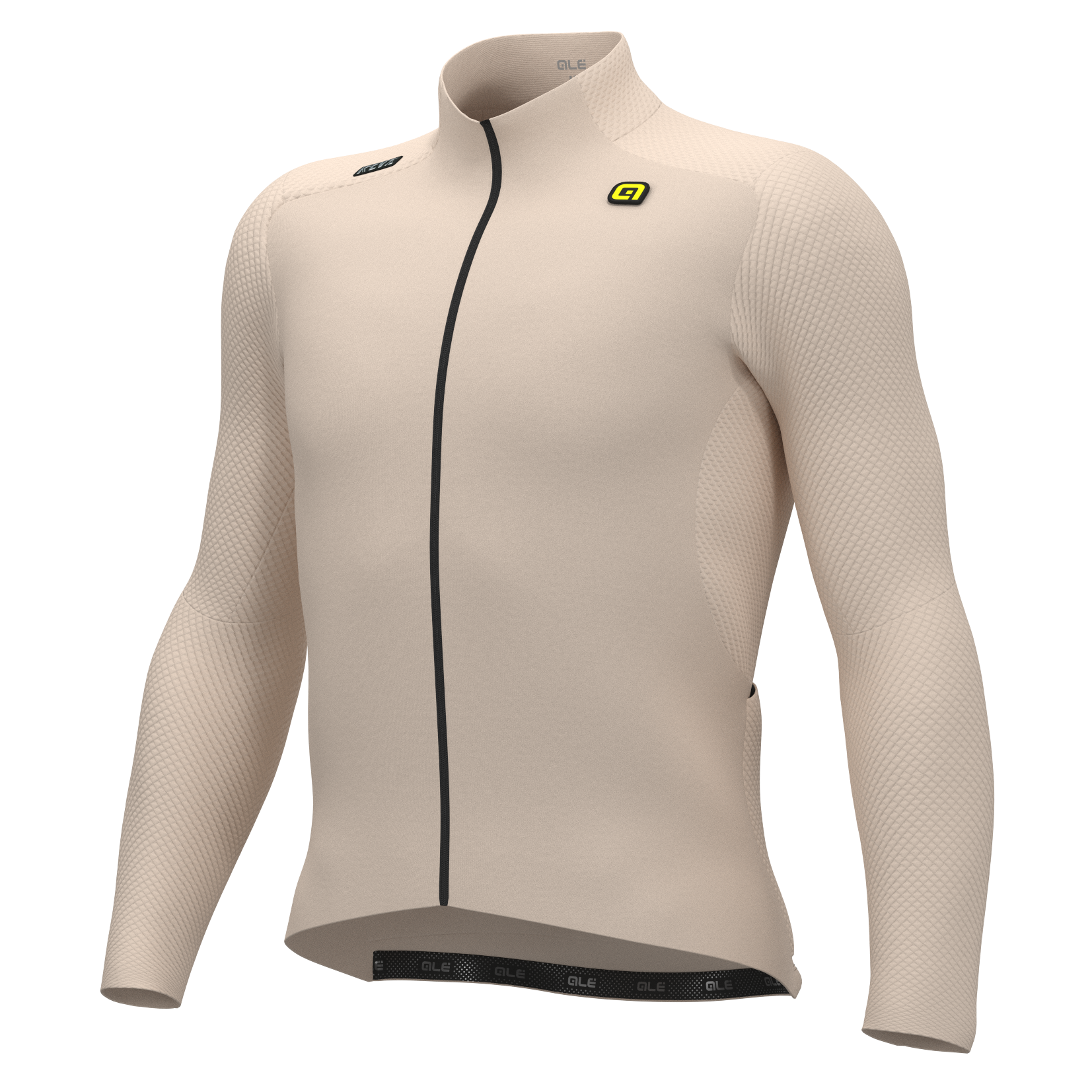 Maillot à manches longues Ale R-EV1 Warm Race - Beige