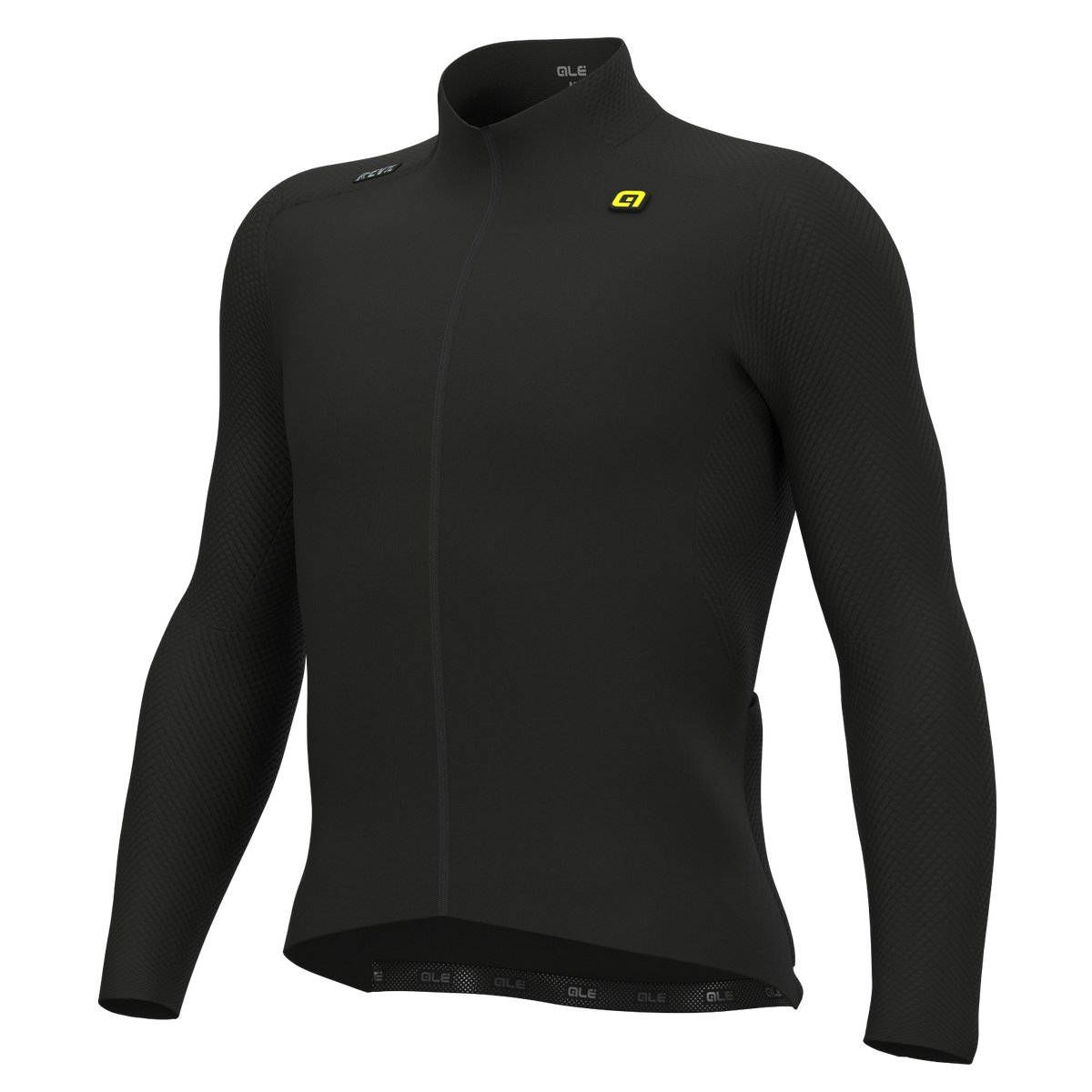 Ale R-EV1 Warm Race langarmtrikot - Schwarz