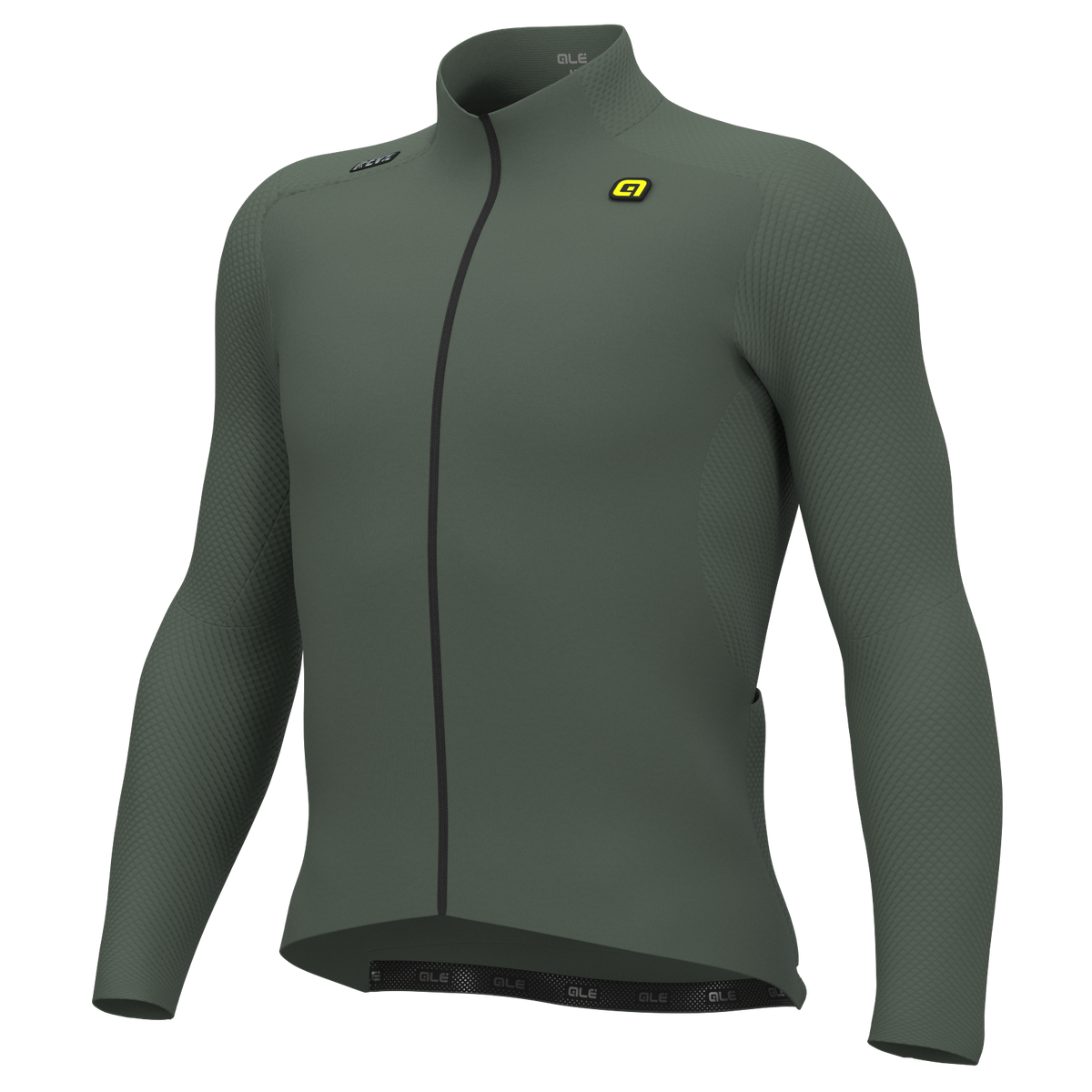 Ale R-EV1 Warm Race langarmtrikot - Grün