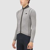 Maglia maniche lunghe Cafe du Cycliste Emilie - Antracite Café du Cycliste