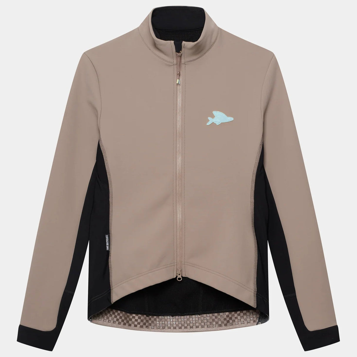 Maglia maniche lunghe Cafe du Cycliste Manon - Beige Café du Cycliste