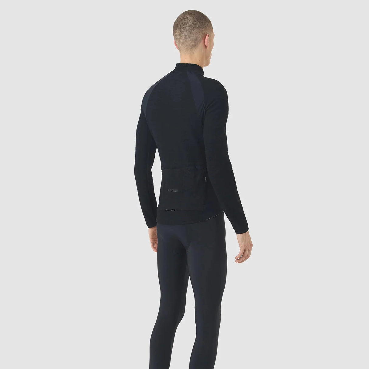 Maglia maniche lunghe Cafe du Cycliste Marguerite - Nero Café du Cycliste