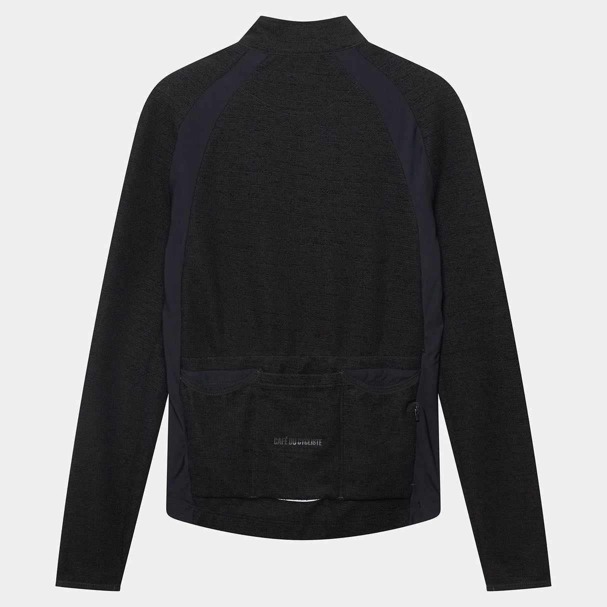 Maglia maniche lunghe Cafe du Cycliste Marguerite - Nero Café du Cycliste