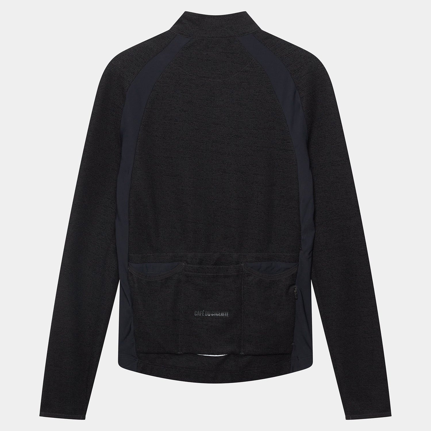 Maglia maniche lunghe Cafe du Cycliste Marguerite - Nero Café du Cycliste