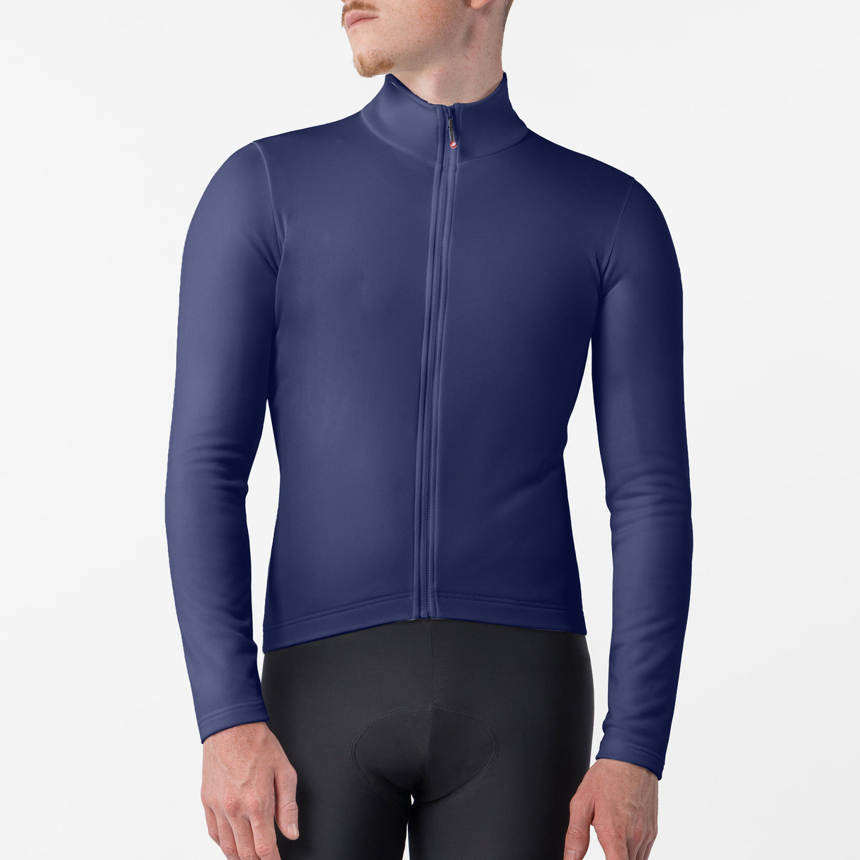Castelli Competizione Thermal langarmtrikot - Blau