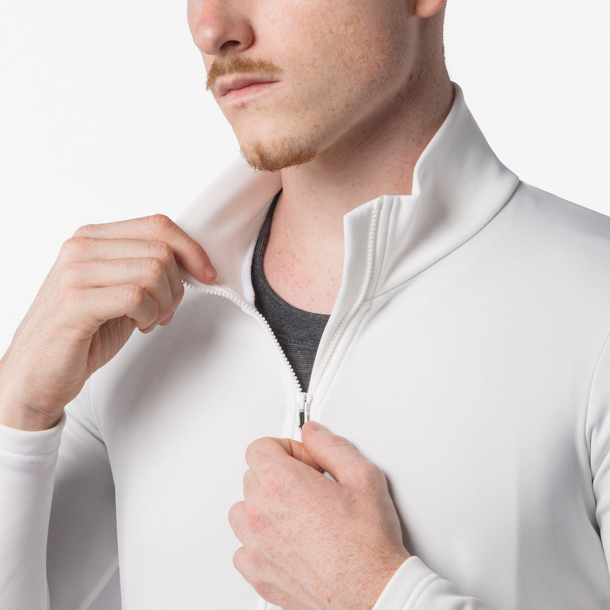 Maglia maniche lunghe Castelli Competizione Thermal - Bianco Castelli