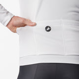 Maglia maniche lunghe Castelli Competizione Thermal - Bianco Castelli