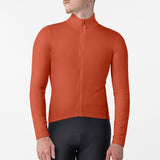 Maglia maniche lunghe Castelli Competizione Thermal - Arancio Castelli