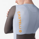 Castelli Corretto long sleeved jersey - Light blue