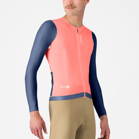 Maglia maniche lunghe Castelli Corretto - Rosa Castelli