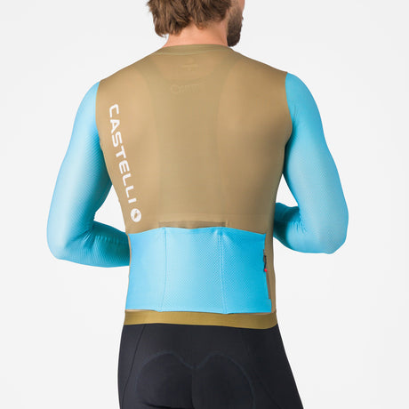 Maglia maniche lunghe Castelli Corretto - Verde Castelli