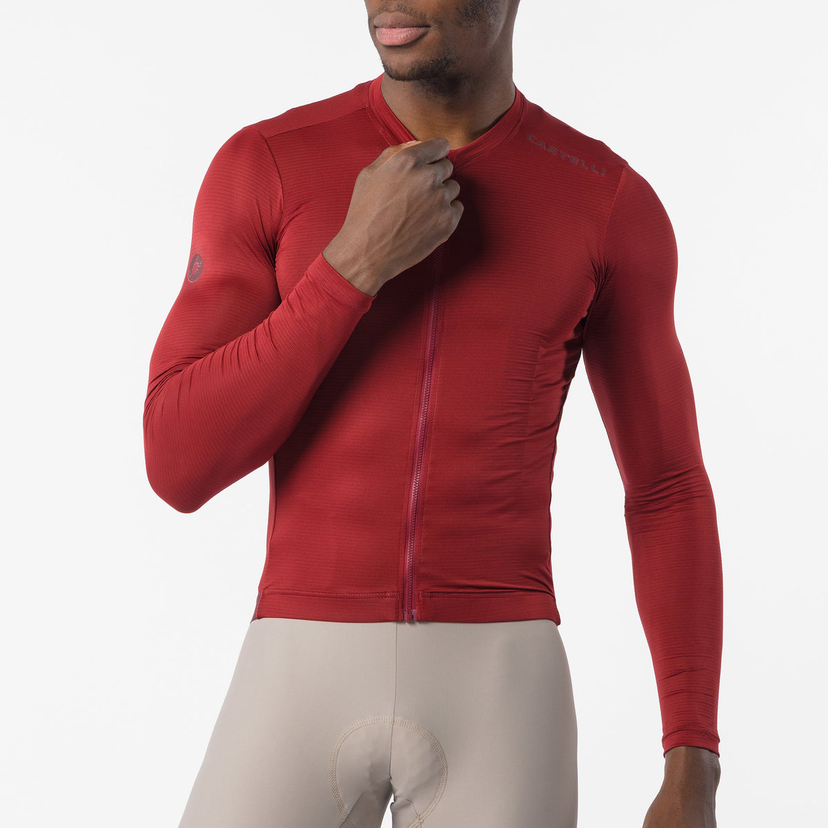 Castelli Espresso 2 long sleeved jersey - Red