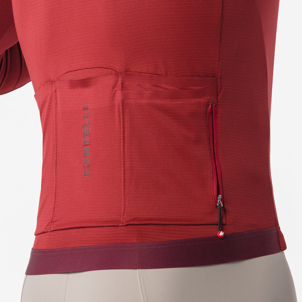 Castelli Espresso 2 long sleeved jersey - Red