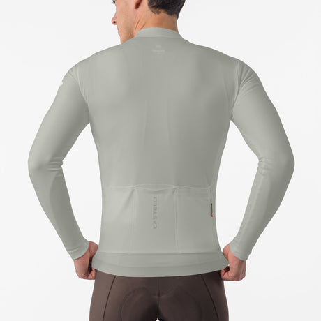 Maglia maniche lunghe Castelli Espresso Thermal 2 - Grigio Castelli