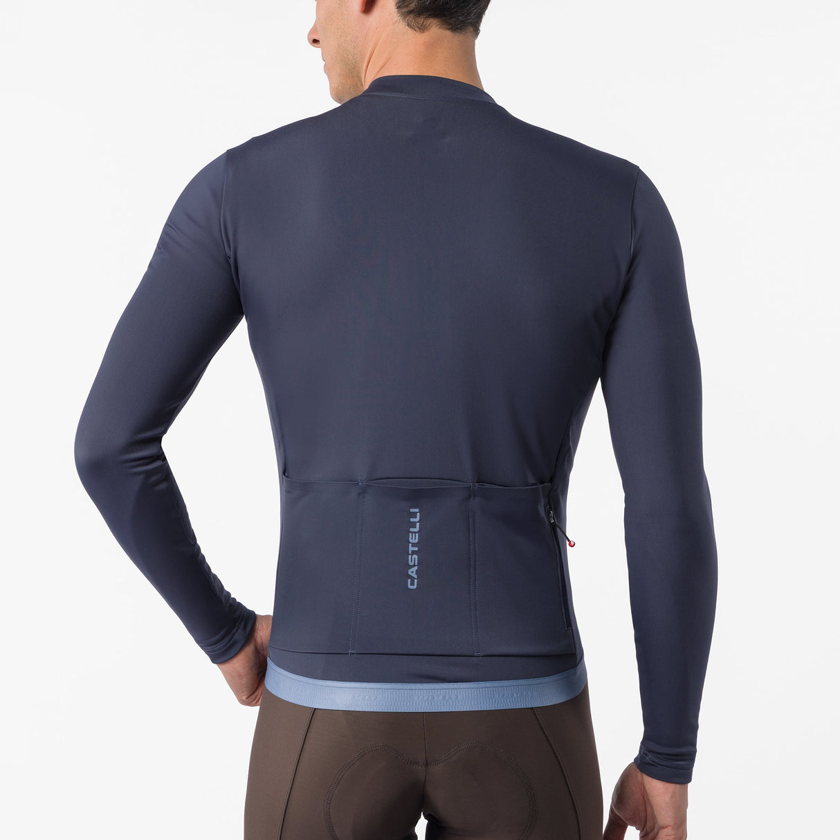 Castelli Espresso Thermal 2 long sleeved jersey - Dark blue