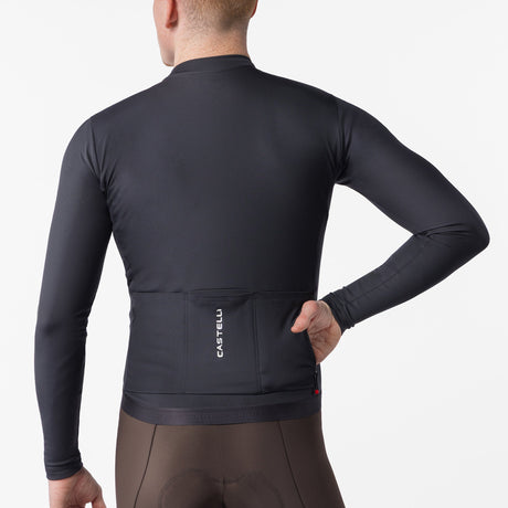 Castelli Espresso Thermal 2 langarmtrikot - Schwarz